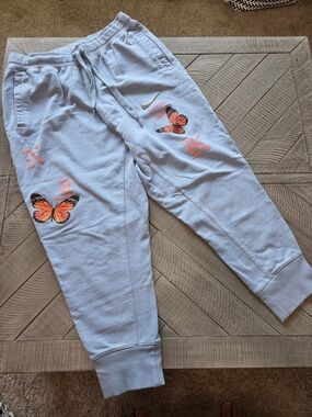 Nike Sportswear Butterfly Joggers Men’s L Leche Blue DZ3050-472